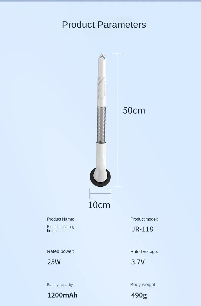 Brosse Electrique de Nettoyage 5-en-1 Nettoyez sans effort