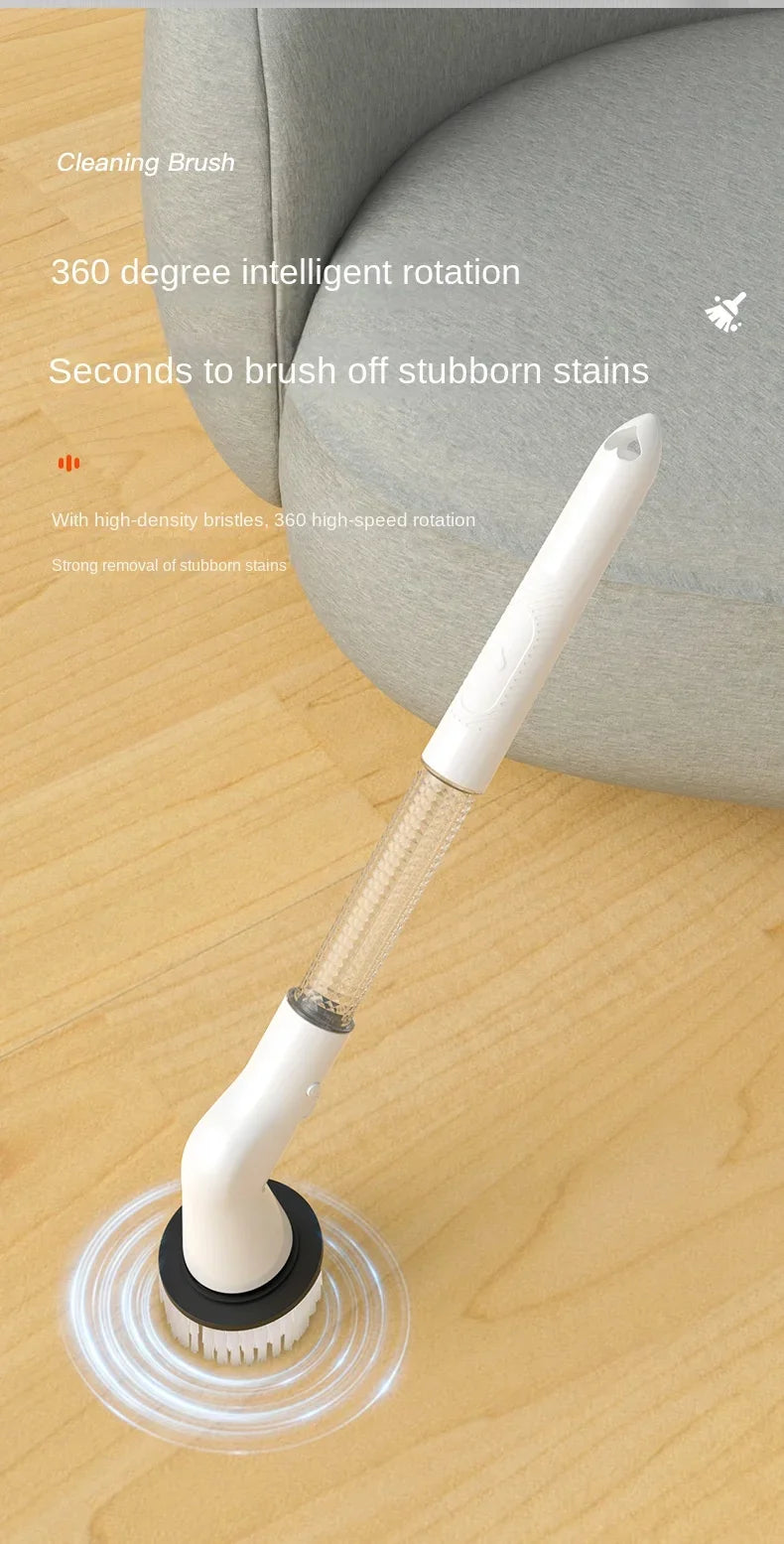Brosse Electrique de Nettoyage 5-en-1 Nettoyez sans effort