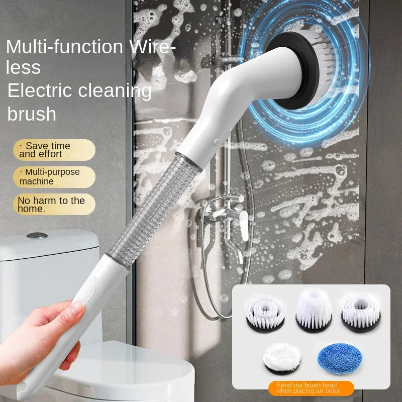 Brosse Electrique de Nettoyage 5-en-1 Nettoyez sans effort