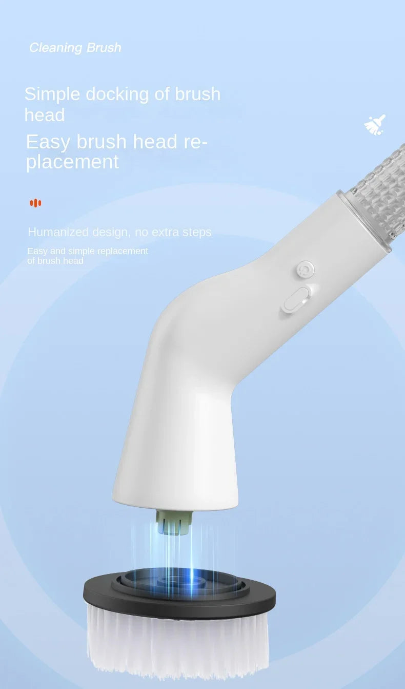 Brosse Electrique de Nettoyage 5-en-1 Nettoyez sans effort